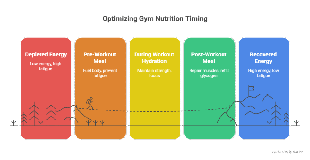 nutrition gym gains in india what to eat when to eat how to recover visual selection